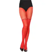 Merry Style Panty – 20 DEN – RoodZwart - L – MS-SS-T103