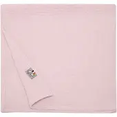 Sevira Kids - Babydoek van katoenen mousseline - Oudroze 60x60 cm