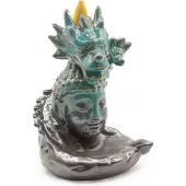 Ancient Wisdom Wierookbrander met terugstroomeffect - Draak boven Boeddha