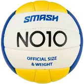 No10 Bal siatkowa Smash Wit-Blauw-Geel