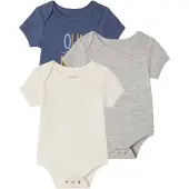 Vertbaudet Set van 3 body's evolutief jongen korte mouwen