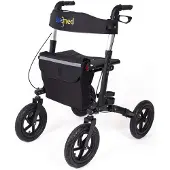Dunimed Outdoor rollator met grote luchtbanden