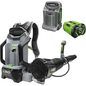 EGO LB6000E-K1103 Accu Rug Bladblazer en Snellader 56 Volt