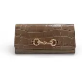 Cheval Firenze Portemonnee 'GRANT CROC' taupe