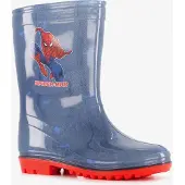 Spider-man kinder regenlaarzen blauw maat 31