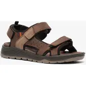 Hush puppies leren heren sandalen bruin maat 47