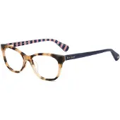 Kate spade POSI 51/16/140 Licht havana Acetaat monturen VROUW POSI