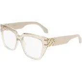 Ferragamo SF3041E Transparent beige 53/16/140 WOMAN Brilmonturen