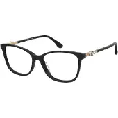 Pierre Cardin P.C. 8555 55/15/145 Zwarte Acetaat monturen DAMES P.C. 8555