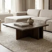 Giga Meubel Salontafel Onni Walnoot Vierkant 85cm