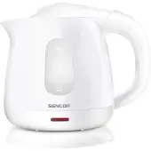 Sencor Hogeprestatie Sencor SWK 1010WH Witte Waterkoker - 1100W, 1L Kunststof