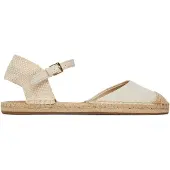 Ralph Lauren Espadrilles 'ROBBY' lichtbeige / wit