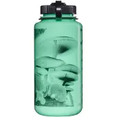 Nalgene - Wide-Mouth 1000ml GLOW / Black Mushrooms Sustain NIEUW