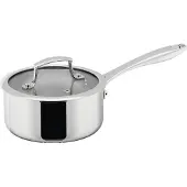 Dorre Trivence steelpan Roestvrij staal, glazen deksel, 1,5 L