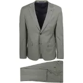 Suitable Toulon Kostuum Wol Olive | Groen | Maat 48