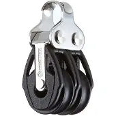 Tersma Double Pulley 22 Mm Zilver