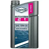 Yacco Outboard 500 4t 10w30 Oil 2l Transparant