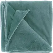 Unique living - Plaid Klaas Tea Green -150x200cm