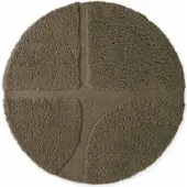 Ted Baker lambeth hoogpolig vloerkleed rond 200 cm rond
