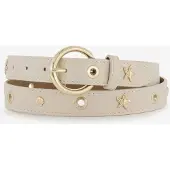 Scapino Dames riem met schelpenstuds goud
