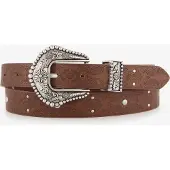 Scapino Dames riem bruin zilver