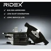 RIDEX 402B2082 Remblokken