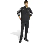 Adidas België Originals Trainingspak Full-Zip Zwart Lichtblauw Roze