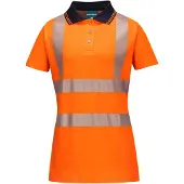 Portwest Dames poloshirt high-visibility LW72 XL / Oranje
