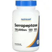 Nutricost – Serrapeptase 120.000 SPU, 120 Capsules
