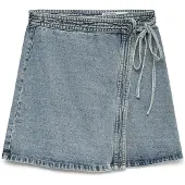 Vero Moda Vmliza Denim Wrap Skort Dames