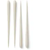 STOFF Nagel antieke kaarsen by ester & erik large 4-pack Off-white