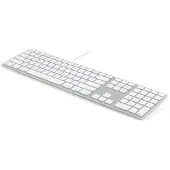 Matias Zilver Wired Keyboard Qwerty UK Toetsenbord Grijs