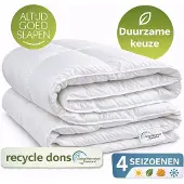 AltijdGoedSlapen gerecycled Nextlife dons dekbed Bloesem 4 seizoenen 240x200