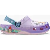 Crocs Open schoenen 'Classic Bluey' lichtblauw / lavendel / rosa / zwart