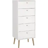 CALICOSY Ladekast Bodo Wit 5-lades - Living