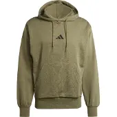 Adidas Sweatshirt 'Feelcozy' olijfgroen / zwart