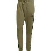 Adidas Sportbroek 'Essentials' olijfgroen / zwart
