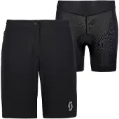 SCOTT - Women's Shorts Vertic Lt with Pad - Fietsbroek S, zwart