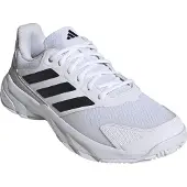 Adidas Sportschoen 'CourtJam Control 3' grijs / zwart / wit