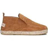 Shabbies Dames Espadrilles Elche Lofa - Bruin - Maat 38