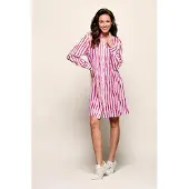 Mart Visser Georgie Streep Tuniek Offwhite / Roze