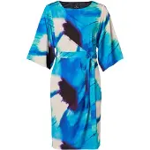 Mart Visser Milan Print Jurk Blauw / Multi
