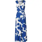 Mart Visser Reggy Print Jurk Navy / Off White