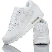 Nike Sneakers laag 'AIR MAX 90' lichtgrijs / wit