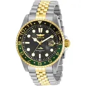 Invicta Pro Diver 30625 Heren Horloge - Quartz Uurwerk - Roestvrij Staal met zwarte Wijzerplaat - 43mm