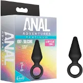 Anal Adventures Platinum - Siliconen Anaal Plug - Small