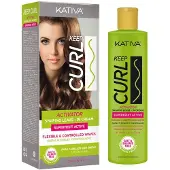 KATIVA Keep Curl Activator Leave In Cream 200ml Haargel