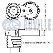 RUVILLE 6510 Wiellagerset