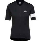 Rapha - Women's Core Jersey - Fietsshirt M, zwart