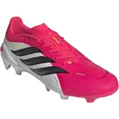 Adidas Predator League Gras Voetbalschoenen (FG) Rood Wit Zwart